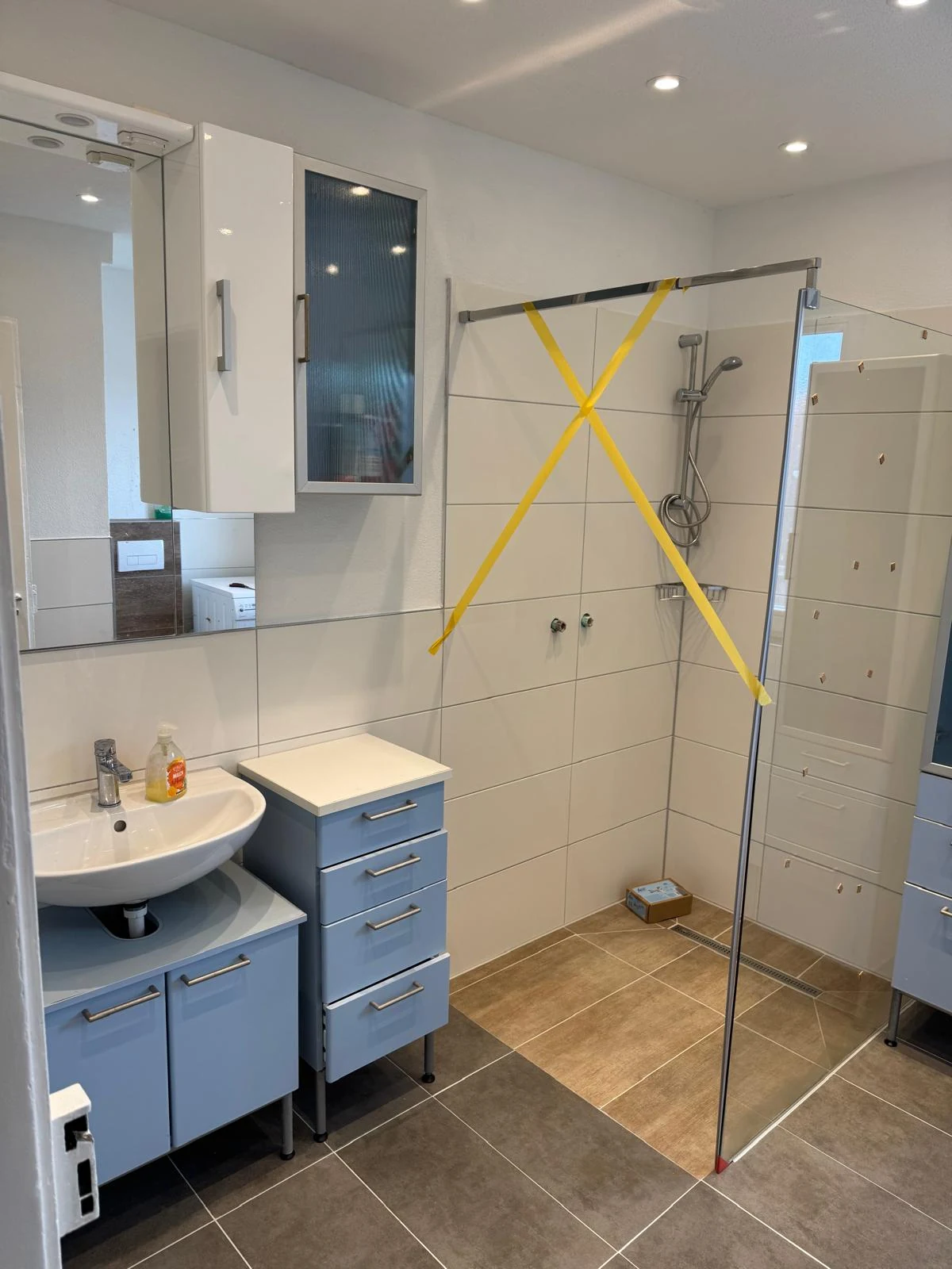 Projekt 8 · Dusche im Bestand nach der Sanierung